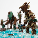 Illustration for article titled The Battle of Isengard from emLord of the Rings/em, depicted in 22,000 LEGO bricks